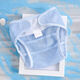 Pingxiao-Windel mit Frühlings- und Sommer atmbarem Windelwindel Babynetzwindel Baby-Windelhosen Waschbares (atmungsaktives Stil) Pink 1 Patch-Versuch S (0-3 Monate 12 Jin [Jin gleich 0,5 kg] oder weniger) oder weniger) oder weniger)