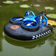 JJR / C télécommande Aircraft drone toy's toys water, terre, air, et air trois en un avions télécarriéte de télécommande Ship Boy Small Helicopter Sea, Land, Air trois en un drone [bleu] Configuration de la version de base [une batterie de fuselage]