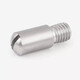 Icenn 304 stainless steel single-width cylindrical pin grooved positioning pin pin GB831 headless step screw 4*6*M3*4[4 pieces]