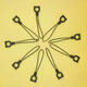 Mobile phone case anti-fall lanyard mobile phone halter neck rope anti-loss artifact mobile phone pendant finger ring hanger lanyard black finger ring buckle - 5 packages