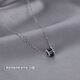 Ai Ying'er small waist necklace women's silver clavicle chain high-end fashion pendant Valentine's Day birthday gift for girlfriend and wife white small waist necklace