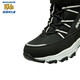 Skechers children's velvet boots warm cotton shoes boys and girls high short boots plus velvet snow boots 660092L