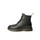 Belle Fashion Fashionable Boots Boots Men's Men's Men Confortable Cow Hide Bottes courtes Bottes d'extérieur Martin A1694DD4 Black-Single Li 41 (255 mm)