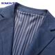 Luo Meng high-elastic ice silk suit men's slim thin casual business youth elastic jacket professional formal top suit