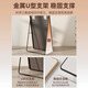 Xinyi Hongyun cream style explosion-proof full-body mirror landing Internet celebrity home fitting mirror three-dimensional mirror clothing store dressing mirror bedroom mirror fresh white hanging dual-purpose 50*160/HD explosion-proof super white