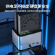 Biaowang (SSK) hard drive enclosure base 2.5/3.5 inches USB3.0 hard drive holder Desktop notebook external external mobile hard drive enclosure copy machine hard drive cage dual disk slots four disks read at the same time without copying Metal model DK108