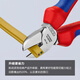 KNIPEX 70 06 160 160mm diagonal pliers 6-inch upgraded electrician wire trimmer offset pliers labor-saving diagonal pliers