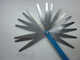 Feeler gauge single piece feeler gauge piece thickness 0.02-1.0mm spring steel gap gauge feeler gauge piece length 100mm-300 100 length 0.05