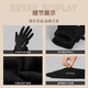 Pull back cycling gloves men's winter velvet warm gloves women's outdoor riding electric bike anti-slip touch screen anti-cold and freezing cotton gloves