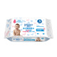 Johnson & Johnson Refreshing Cleansing Soft Baby Wipes 80 pieces * 3 packs for baby and newborn baby wipes for home use