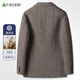 Shanshan Sheep Wool Double-sided Wool Suit Men's Spring and Autumn Business Casual Slim Professional Workwear Single Suit Jacket