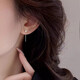 BJYL pure S999 pure silver Ruyi earrings for women 2026 new high-end tassel ear wires not prone to allergies student earrings earrings Ruyi knot small pair