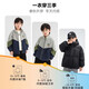 Zuoxi Boys' Polar Fleece Jacket 2025 Spring and Autumn Children's Fleece Jacket Medium and Big Children's Autumn Top Navy Blue 140