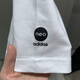 阿迪达斯（adidas）男装 夏季新款运动服NEO针织透气宽松圆领上衣短袖T恤 HC9717 白色 L