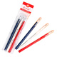 Exam children's free pencil to replace missiles, primary school students' cute egg pen, Botai 4 pens, 4 colors, blueprint 4 pens + 400 cores 1203
