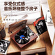 Xinku gives away records/gift bags, vinyl record player, retro gramophone, integrated audio, Bluetooth speaker, living room, European style housewarming, wedding, old-fashioned ornaments, table, birthday gift, flagship version, antique brown + needle + wireless Bluetooth HIFI sound quality