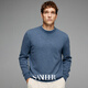 Sanheer profite du cadeau de la nature. Texture de serrette Pullmère cachemire moelleux et chaud pur cachemire rond Sweater Daz753 Camel Brown 50 / L