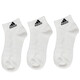 阿迪达斯 （adidas）男袜女袜 新款舒适三双装篮球训练跑步透气运动袜休闲短袜 DZ9435(三双装) M（建议38-42码）