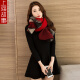 Shanghai Story Scarf Women's Autumn and Winter Warm Thickened Long Korean Style Fashion Air Conditioning Shawl Scarf Gift Box Ink Star Khaki Red