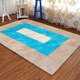 Zhonghong foam puzzle carpet covers the whole tatami bedroom, children's game mat, suede splicing carpet, EVA can be cut and customized, princess large area single piece, blue 31*31CM, small piece, single color