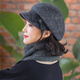 677888 Hat Women's Autumn and Winter Fashionable Western Beret Octagonal Hat Retro Style Korean Style Winter British Style Simple and Versatile