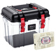 EIRMAI R15 SLR camera drying box, moisture-proof box, sealed lens electronic box, small size, portable, built-in moisture absorption card, black