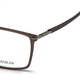 Zeiss (Zeiss) Cadre Full Frame Titanium + Board ZS-75005-F222 Verres optiques Cadre des hommes et des femmes Business Casual Far et Myopia Verres de verres Frame marron Brown Mots 56 mm