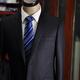 YARDOO TLR. LoroPiana 130 S Italian high-end fabric pure dark blue business slim suit custom-made dark blue