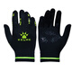 KELME Karl Gloves Touchable Screen Winter Football Gloves Adult Children's Sports Gloves Cold-proof Training Gloves Warm Children's Gloves 9883406 Black Orange-Gloves One Size Children's Football Training Warm Gloves