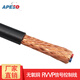 APESD Shield Kabel Audiokabel Kommunikationssignallinie RVVP Two Core 4 Core 0,5/1,0/1,5 Quadratmantelkabel Nationales Standard Pure Copper Double Shield Signal Control Line Mikrofonkabel -Audiokabel Dual abgeschirmtes Audiokabel 2*1,5 50 Meter