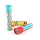 Hape Kaleidoscope Toy Children's Toy Retro Magical Paper Polygonal Kaleidoscope Toy 3-6 Years Old Scientific Exploration E8399 Red Kaleidoscope