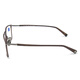 Zeiss (Zeiss) Cadre Full Frame Titanium + Board ZS-75005-F222 Verres optiques Cadre des hommes et des femmes Business Casual Far et Myopia Verres de verres Frame marron Brown Mots 56 mm