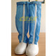 CESK long tube shoes leather high tube boots clean shoes purification dustproof and electrostatic dust-free workshop clean room PU soft sole PVC sole working boots blue tube PVC sole 40