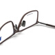 Zeiss (Zeiss) Cadre Full Frame Titanium + Board ZS-75005-F222 Verres optiques Cadre des hommes et des femmes Business Casual Far et Myopia Verres de verres Frame marron Brown Mots 56 mm