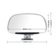 Juhui Coach Car Reversing Mirror Assisted Rückspiegel Blind Spiegel Spiegel High-Definition-Glas-Installationsspiegel Fahrspiegel Spiegel Spiegel Foto weiße Paar-081 Rückspiegel Spiegel