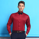 Saison 5 Robe de mariée spéciale Shirt Men's French Swallow Collar Shirt Mercerated Cotton Shirt Men's Long Manches Slim Red Sfl2Q30 37 (référence de poids 50-55 kg)