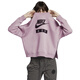 【7成新】耐克NIKE 女子 套头衫 AS RALLY CREW AIR 卫衣 920444-694单质玫瑰色M码