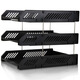 
Deli (deli) three-layer hollow storage file holder free disassembly assembly file disk/file frame bar desktop file storage box file storage rack management black 9209