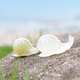 Tianxia Jade Family Jade Snails Pair Slowly Walking Together Creative Ornaments Couple Wedding Birthday Gift Accompanying You White Bingyu Pair