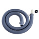 Submarine washing machine drain pipe extension extension pipe ABS sewer pipe with clamp and adapter SQ-19 1 meter