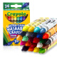 American Crayola Crayola 24 color washable crayon toddler crayon stick children painting colorful stick painting tool children New Year gift 52-6924