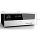 Jonsbo G3 Silver HTPC Шасси (поддерживает материнскую плату ATX/ATX Большой источник питания/положение оптического привода/ручка громкости/размер усилителя мощности)