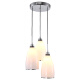 Jinhuan creative three-head restaurant chandelier glass chandelier comes with E27 light bulb*3