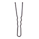 Youjia UPLUS black U-shaped clip hairpins 180 pieces, round hair artifact fixed invisible one-word clip