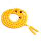 Jing Yuxiang Beeswax Bracelet 108 Natural Old Honey Chicken Fat Yellow Buddha Beads Sweater Necklace Women's Multi-circle Amber Bracelet Men's 5.5-6mm Three Circles