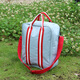 
WEEKEIGHT Travel Business Luggage Bag Clothing Storage Bag Large Capacity Slide Clothing Storage Bag Gym Shoulder Bag Shoulder Bag Light Blue