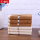 Gold size pure cotton men's business household adult children women's face wash and bath small towel face wash square beauty square towel large square towel soft water absorbent thick and durable 35*34CM Brown 1 Brown 3 two packs