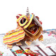 Happy Chinese New Year three-dimensional book (gift box) 693**58200057