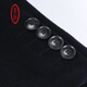 Ding Tong Middle-aged and Elderly Coat Men's Winter Medium-Length Wool Plush Jacket Men's White Duck Down Thickened Warm Pure Black Business Lapel Single Bretted Slim Body Clothes Dad's Woolen Coat Black Wool 98.1% and 1.9% Cashmere 175