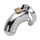 Jiuai Men's penis lock penis lock sm lock stimulating cage chastity lock chastity lock gay alternative love toys Chastity lock F style large size (internal diameter of the lock ring 50mm)